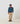 Pull homme col V cachemire 2 fils bleu – Rodier, vue 2