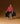Pull col rond en cachemire - Orange Corail