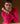 Pull col rond en cachemire - Rose Tonique