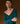 Pull col V en cachemire - Vert Canard