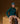 Cashmere turtleneck sweater - Duck Green