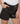 Pantaloni Scurți Din Piele - Negru