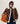 Large Lou tote bag in suede leather - Camel Brown