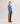 Merino wool wrap - Horizon Blue