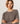 Round-neck merino wool sweater - Taupe Brown
