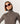Merino wool turtleneck sweater - Taupe Brown
