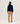 Wide cashmere sweater - Navy Blue