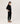 Wide cashmere sweater - Black