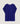 Cashmere poncho - Ultramarine Blue