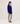 Oversized V-neck cashmere sweater - Ultramarine Blue