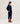 Pull col V oversize en cachemire - Bleu Marine