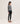 Pull col V oversize en cachemire - Gris Perle