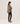 Cashmere mock neck oversized jumper - Beige