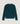 Round-neck ribbed cashmere sweater - Duck Green