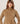 Cashmere turtleneck sweater - Camel Brown