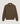 Merino wool polo shirt - Bark Brown