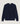 Pulover de cașmir, cu 2 straturi, cu decolteu rotund - Midnight Blue