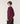 Wool high neck sweater - Prune