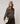 Oversized wool V-neck sweater - Mouse Gray
