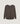 Oversized wool V-neck sweater - Mouse Gray