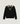 Pulover tricotat cu guler polo - Negru