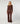 Round-neck knit sweater - Marron