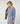 Round-neck knit sweater - Bleu