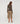 Tricou drapat - Maro