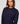 Long-sleeve peplum sweater - Marine