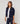 Two-tone cardigan - Marine