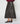 Fusta lunga din piele evazata - Bark Brown
