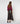 Fusta lunga din piele evazata - Bark Brown