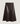 Fusta lunga din piele evazata - Bark Brown
